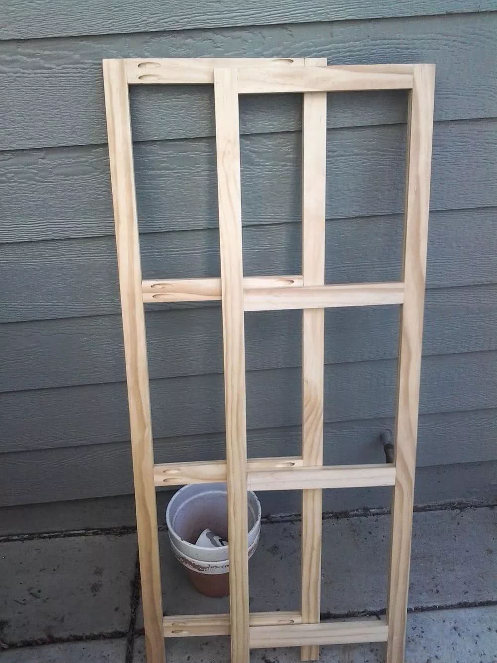 用废弃的木板diy一个实用的植物花架,比花钱买来的还要好