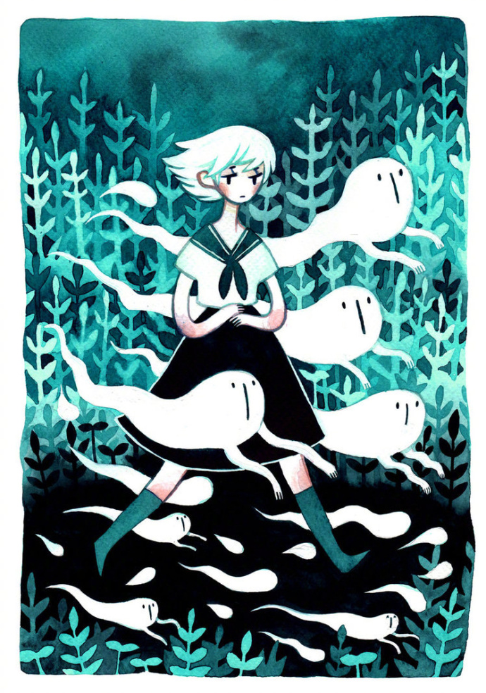 芬兰插画师 heikala 绘画作品