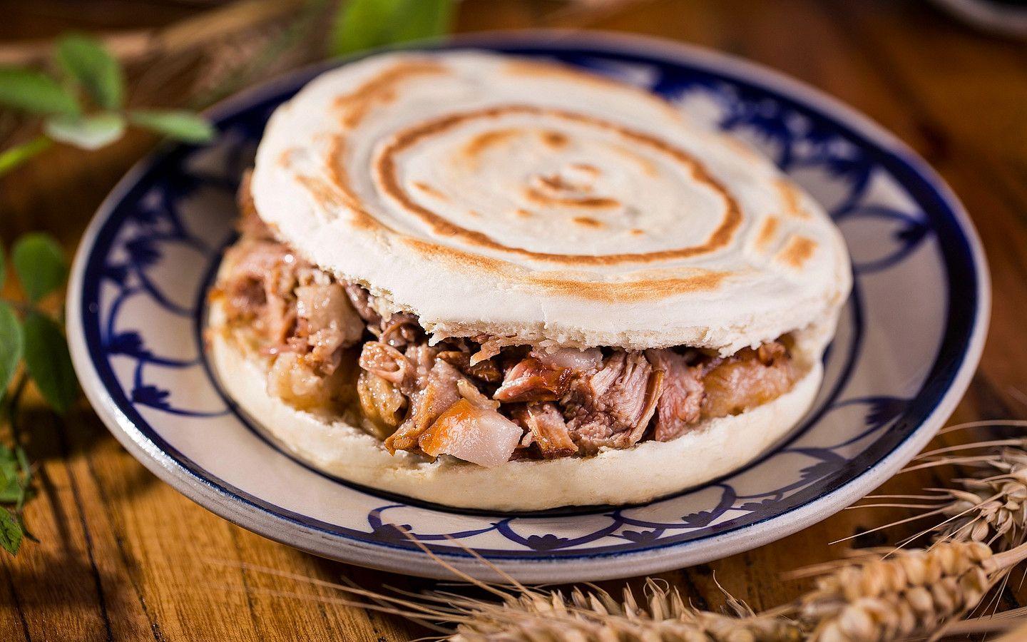 凉皮羊肉泡馍肉丸胡辣汤灌汤包biangbiang面美景是一座城市的记忆