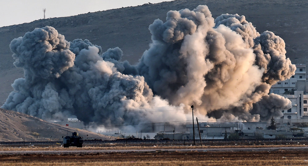 叙利亚军用机场发生连环爆炸以色列空袭还是机场设施自身故障