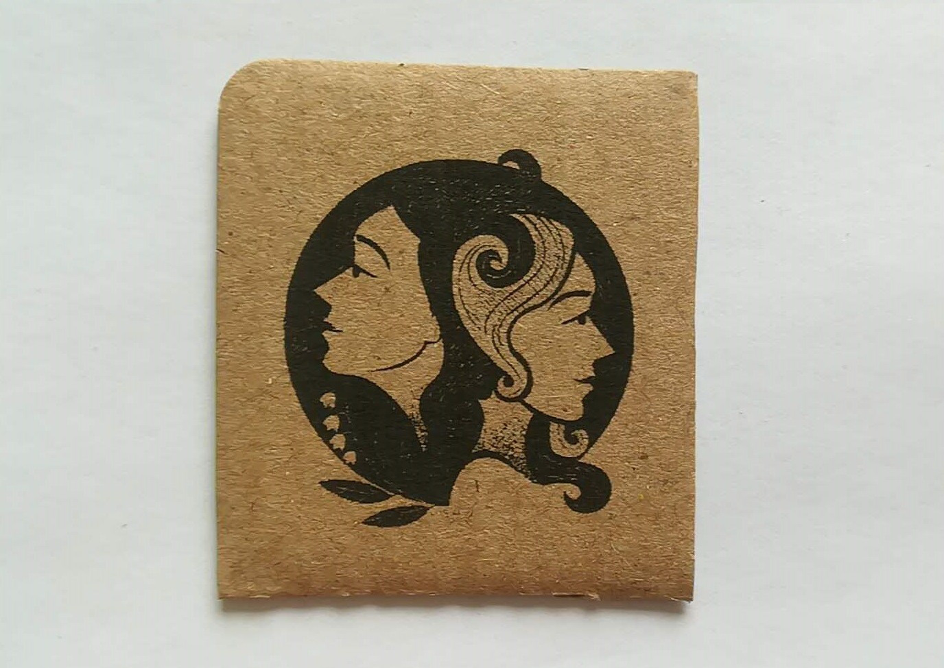 十二星座第三宫双子座精美图案激光雕刻作品展示