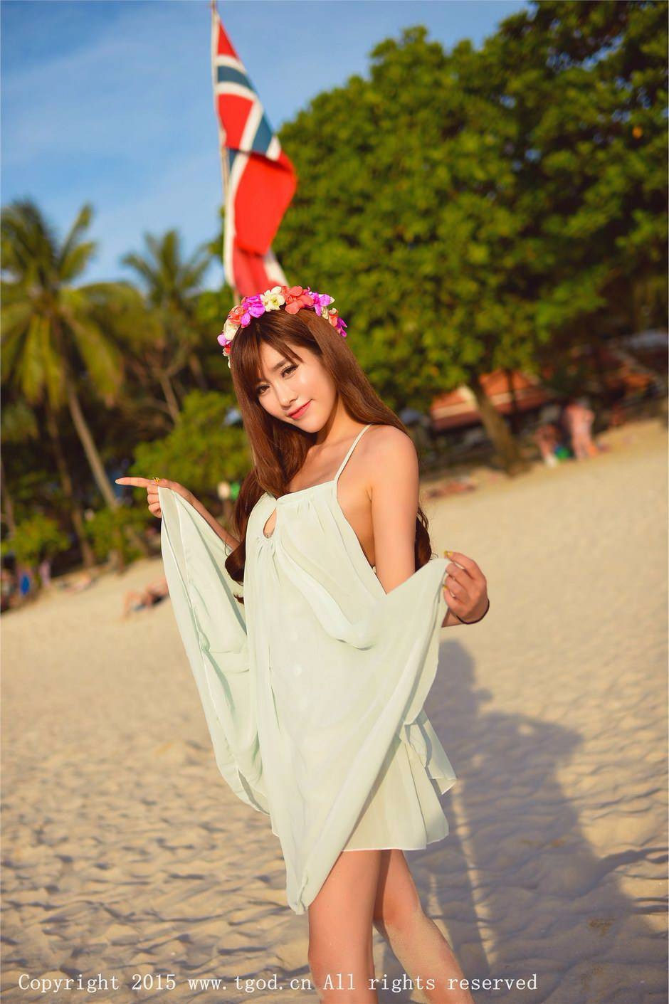 美女美图可爱性感美女程小烦普吉岛唯美旅拍2
