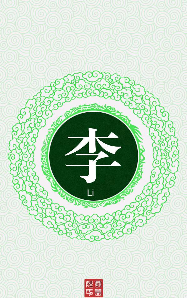 自制姓氏壁纸第四版祥云图案姓氏图夏转轮回转瞬即逝