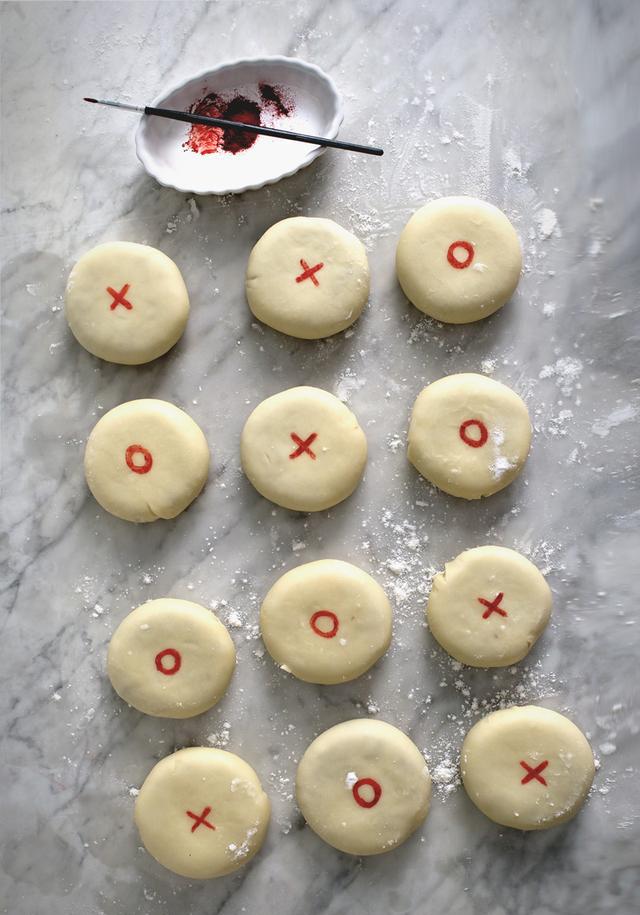 甜甜的咸-火腿小蜜枣苏式月饼