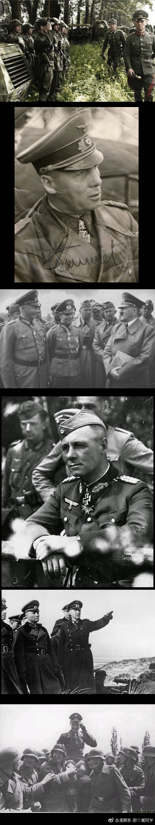 最全的隆美尔高清照片合集:记录一代名将的一生