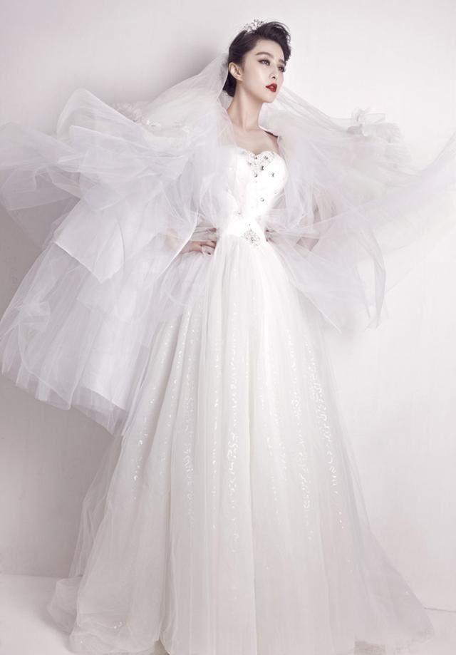 范冰冰11套婚纱,一套比一套惊艳!