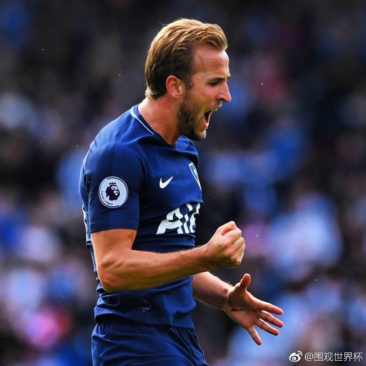 哈里·凯恩的外号是Hurricane。在英格兰和热