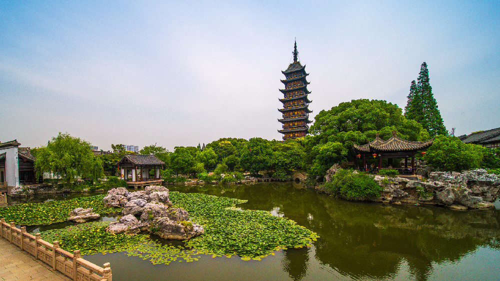 常熟方塔，一座800多年历史的风水塔，镇守千年虞城|方塔|常熟方塔|常熟|方塔园|风水塔_新浪新闻