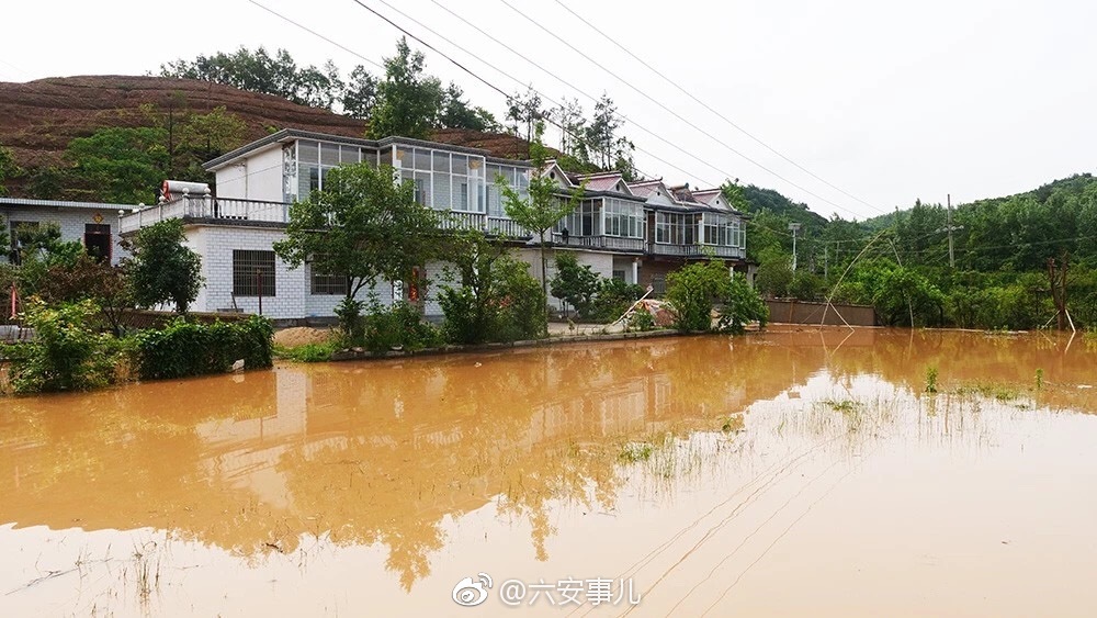 金寨部分乡镇受洪水袭击,6小时降雨量居全国第二![吃惊]