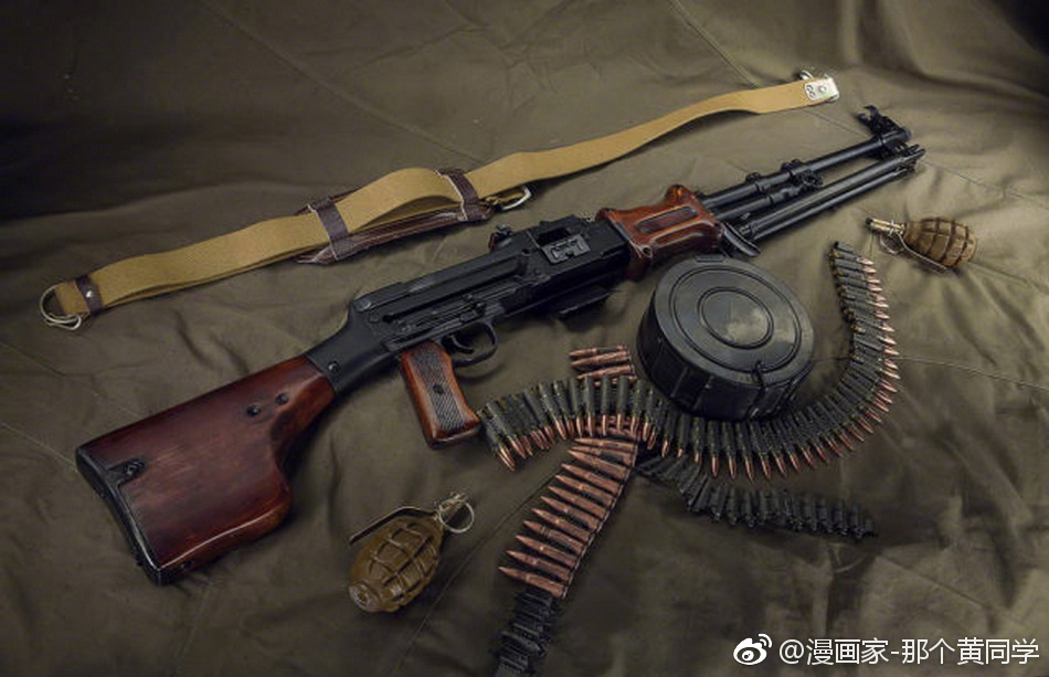 中国军迷非常熟悉的轻机枪:RPD|轻机枪|苏军|格加廖夫_新浪新闻