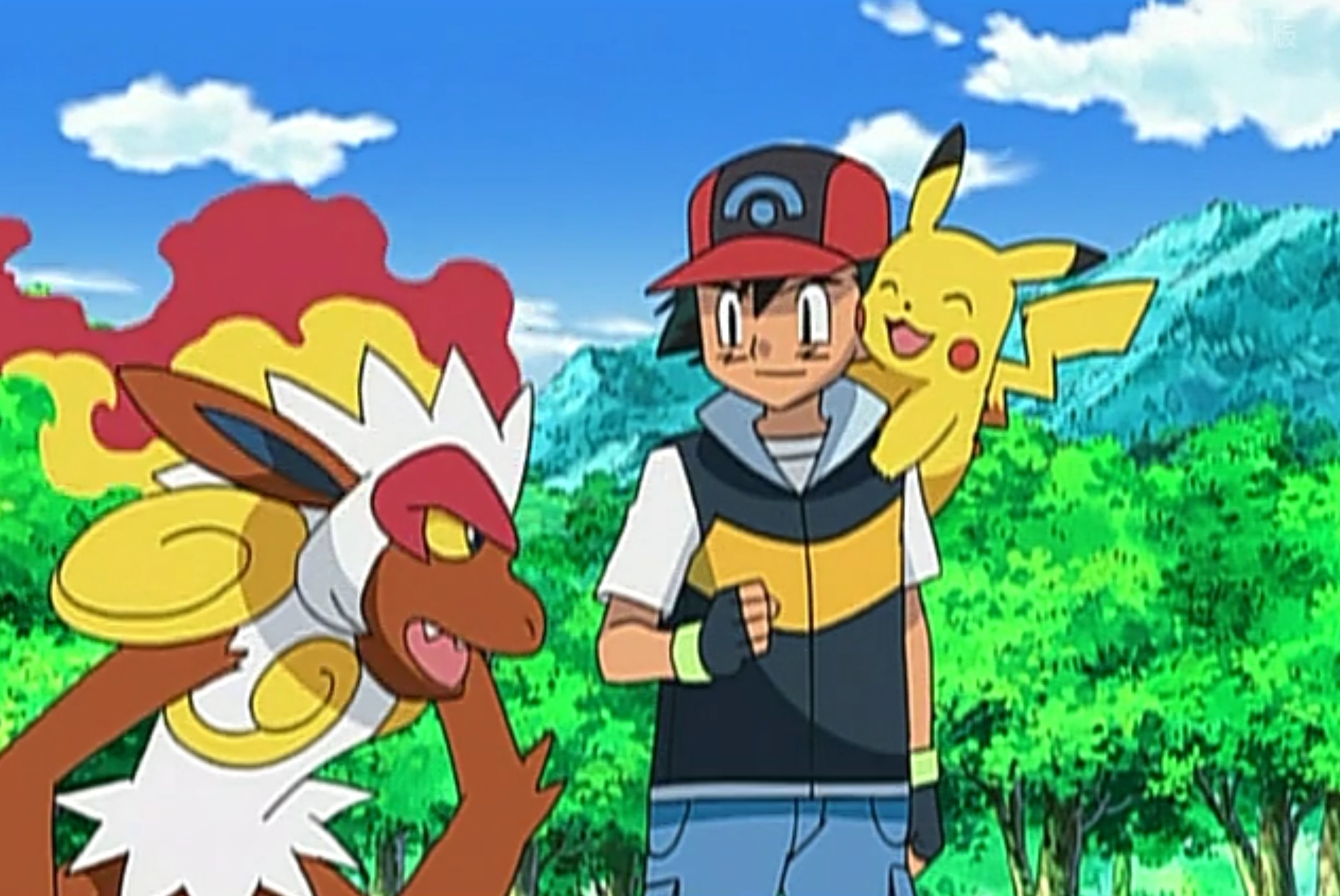 神奇宝贝小赤的冠军队伍厉害吗假如你是小智应该派谁上场