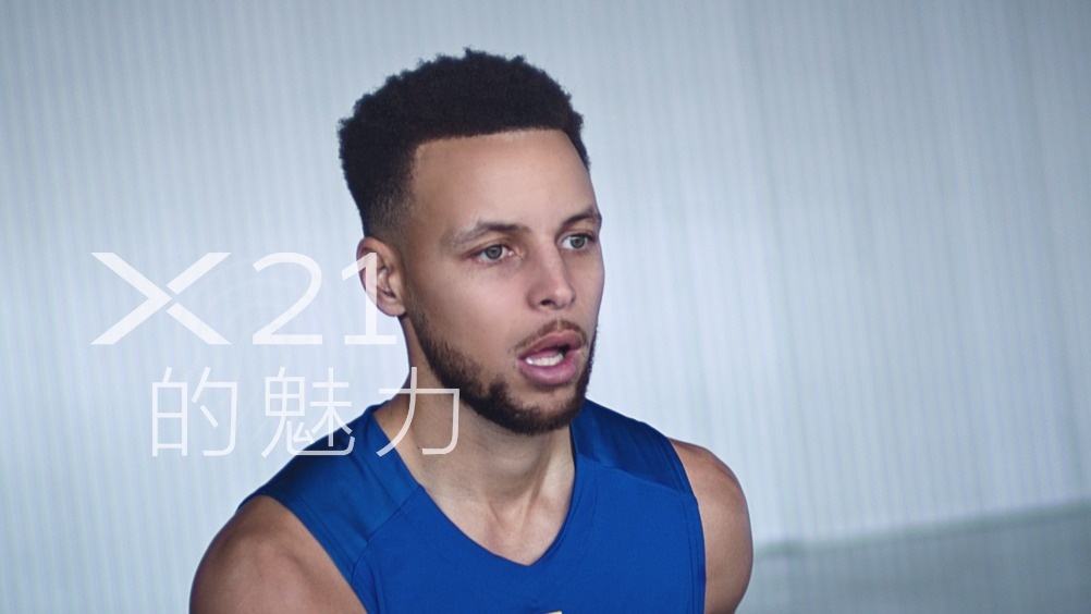 为了自家x21请库里代言,vivo也是下了血本,这广告真犀利