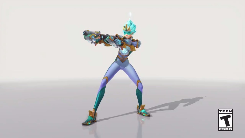 庆祝守望先锋联赛全明星赛,猎空源氏新传说皮肤限时上架