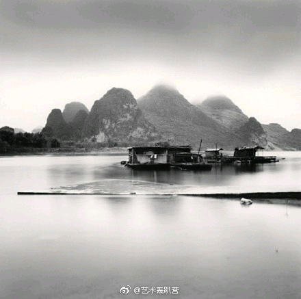 中国山水摄影师michael kenna镜头下的中国山水,像一幅幅水墨画.