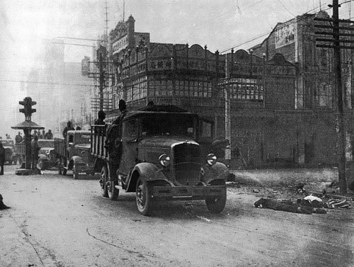 抗战胜利纪念日 还原日本侵华战争军车