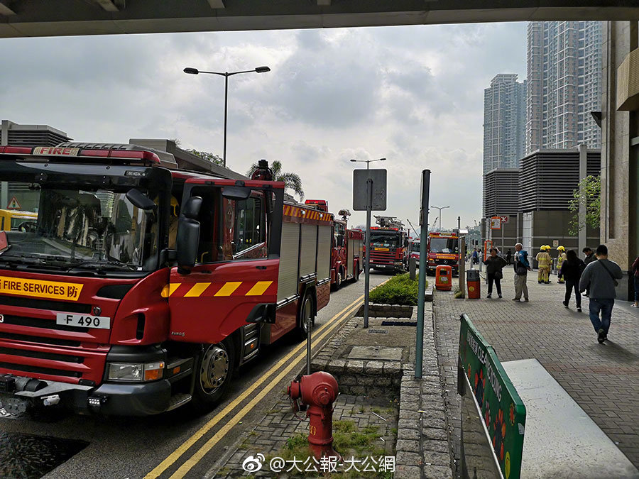 图集丨港铁调景岭站电表房冒烟 消防救熄无人伤