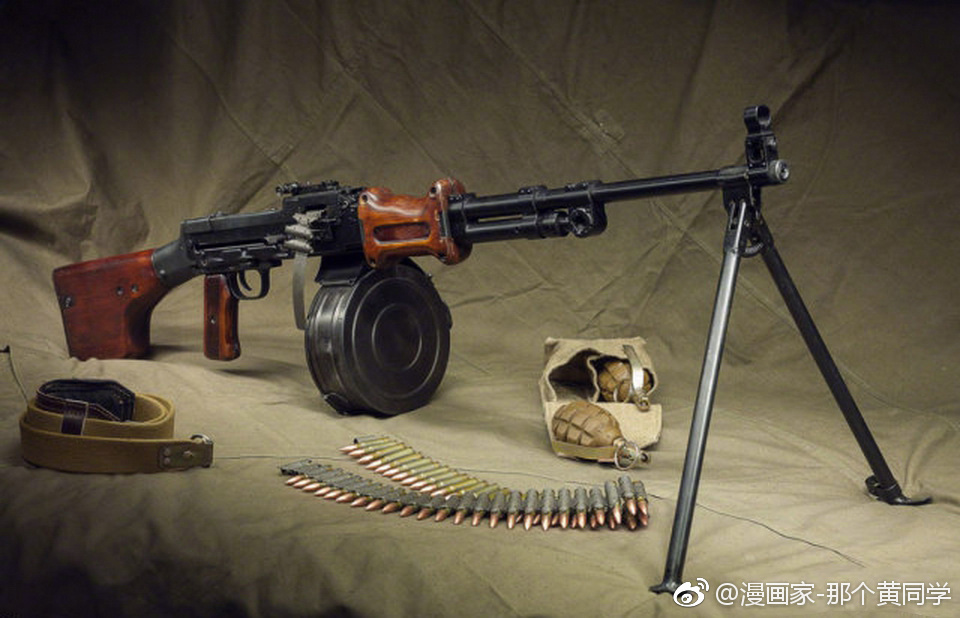 中国军迷非常熟悉的轻机枪:RPD|轻机枪|苏军|格加廖夫_新浪新闻