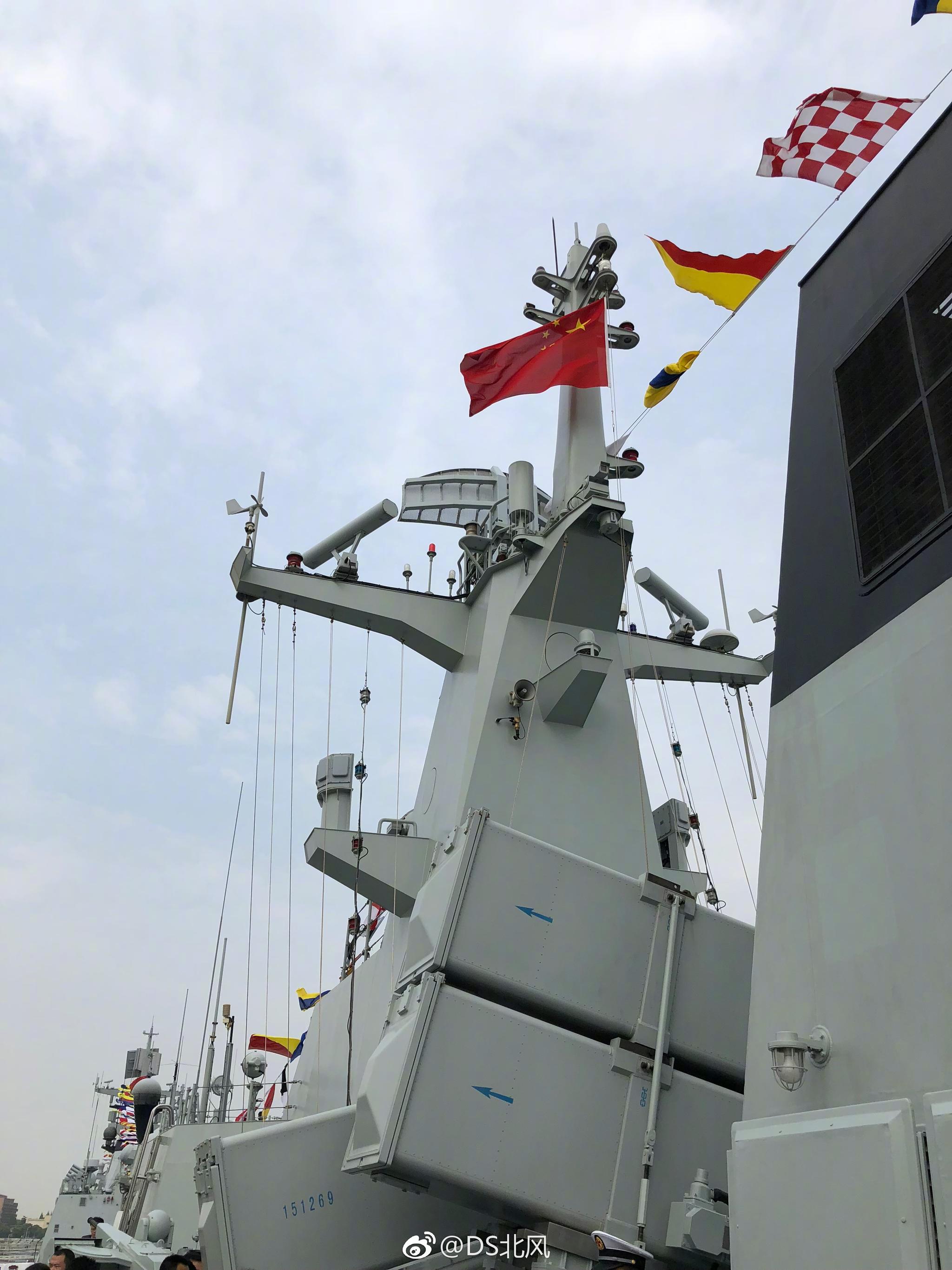 参观056轻型护卫舰511保定舰图集二(照片系作者授权发表)