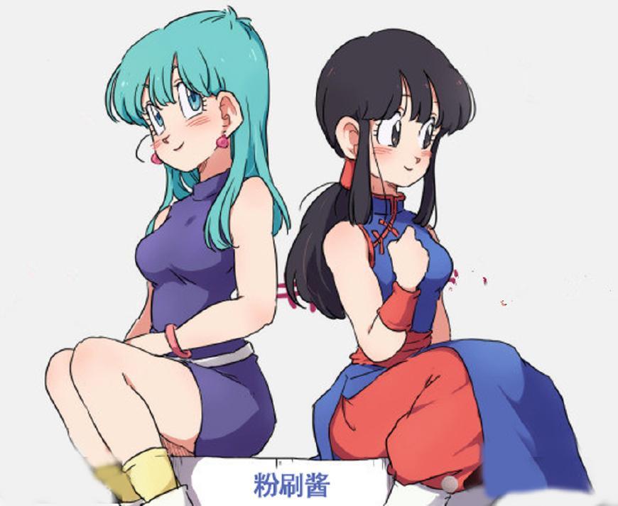 高傲的贝吉塔,没过多久就和贝吉塔产生了感情,不过布玛本来就非常开放