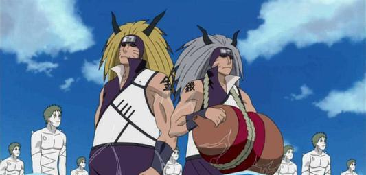 土之国的岩隐村,排出数万名忍者,准备穿过草忍者村侵袭火之国边境