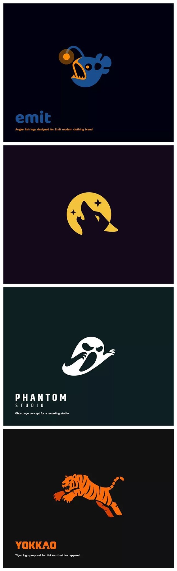 设计中合理的利用负空间设计,效果肯定很震撼