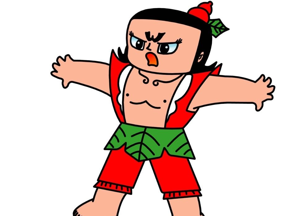 易烊千玺红配绿撞脸"葫芦娃",保安大哥表情亮了,说不像算我输