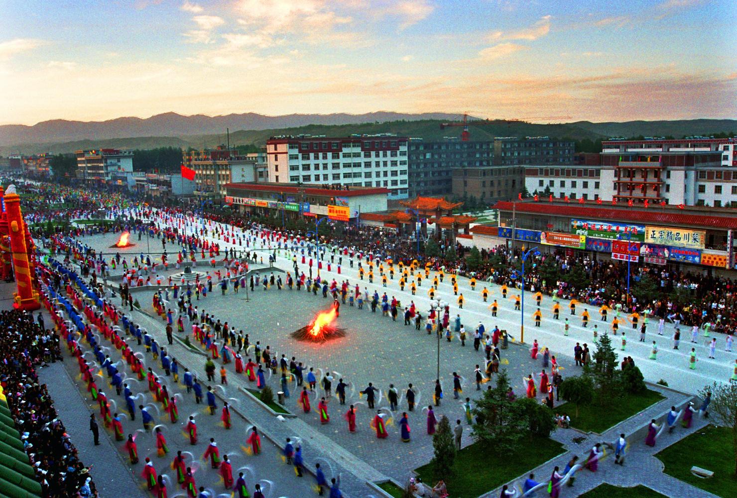 天祝自创歌曲: 《美丽的华锐扎西秀》(音频同步