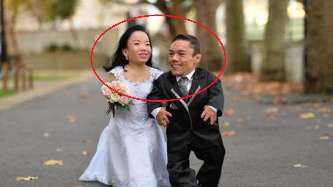 侏儒症夫妻身高不足0.9米,打破世界纪录,成为世界上最矮的夫妻