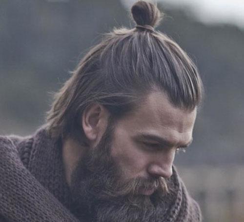 最帅男士丸子头都在这里了