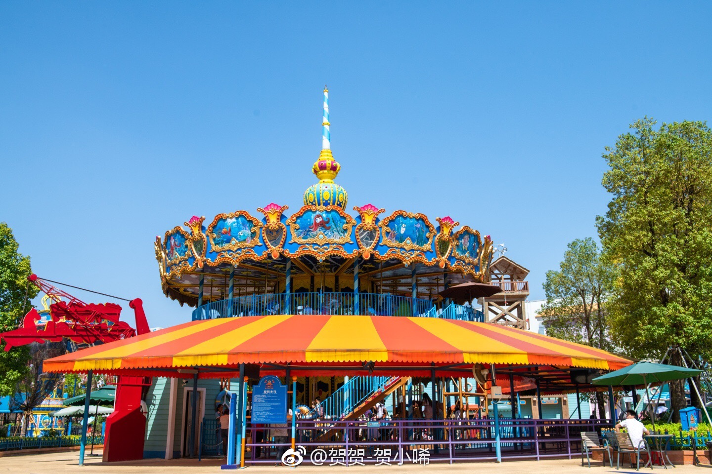 在柳州卡乐星球乐园做了一下午的宝宝