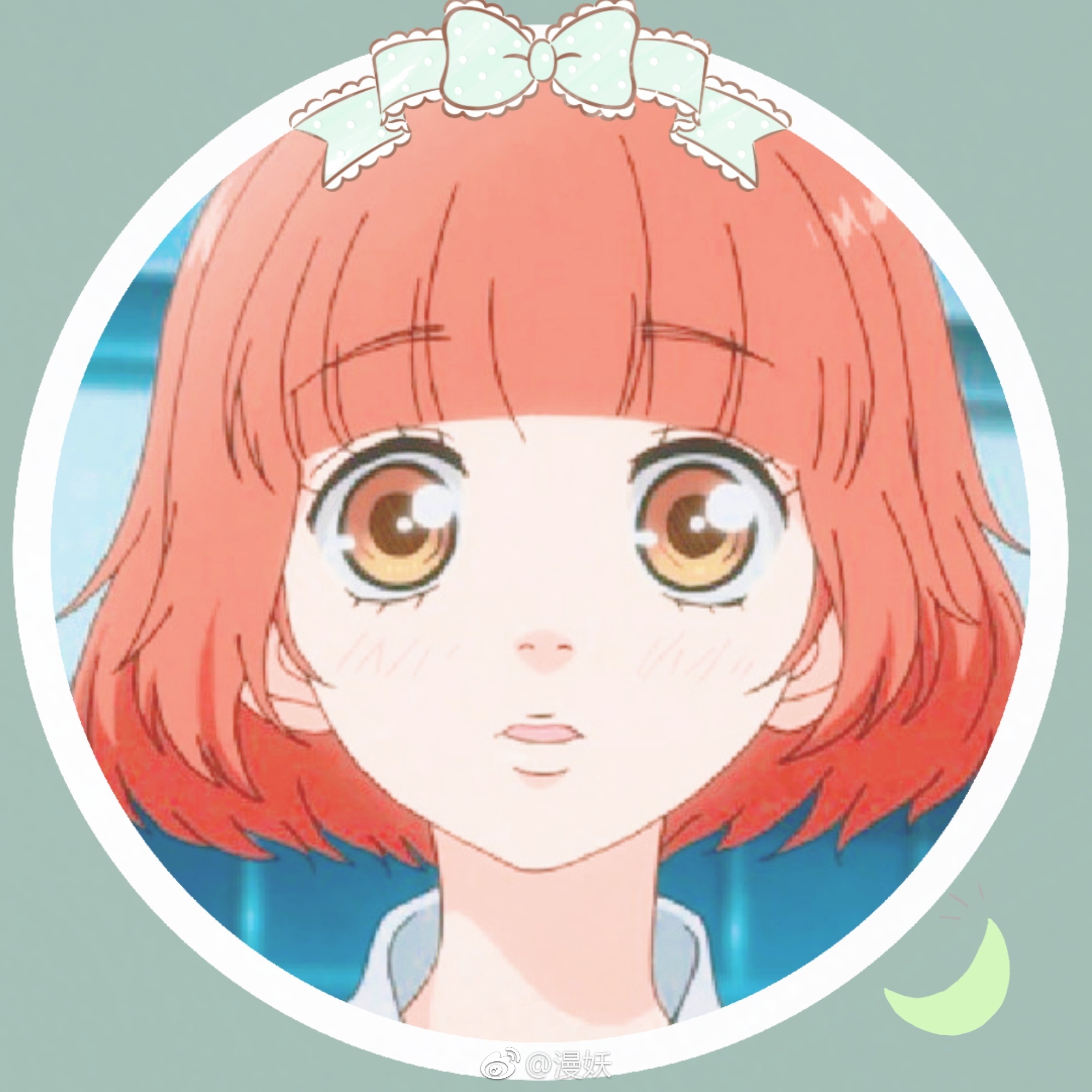 77动漫头像 萌系 小清新 短发女生 《青春之旅》槙田悠里77   右