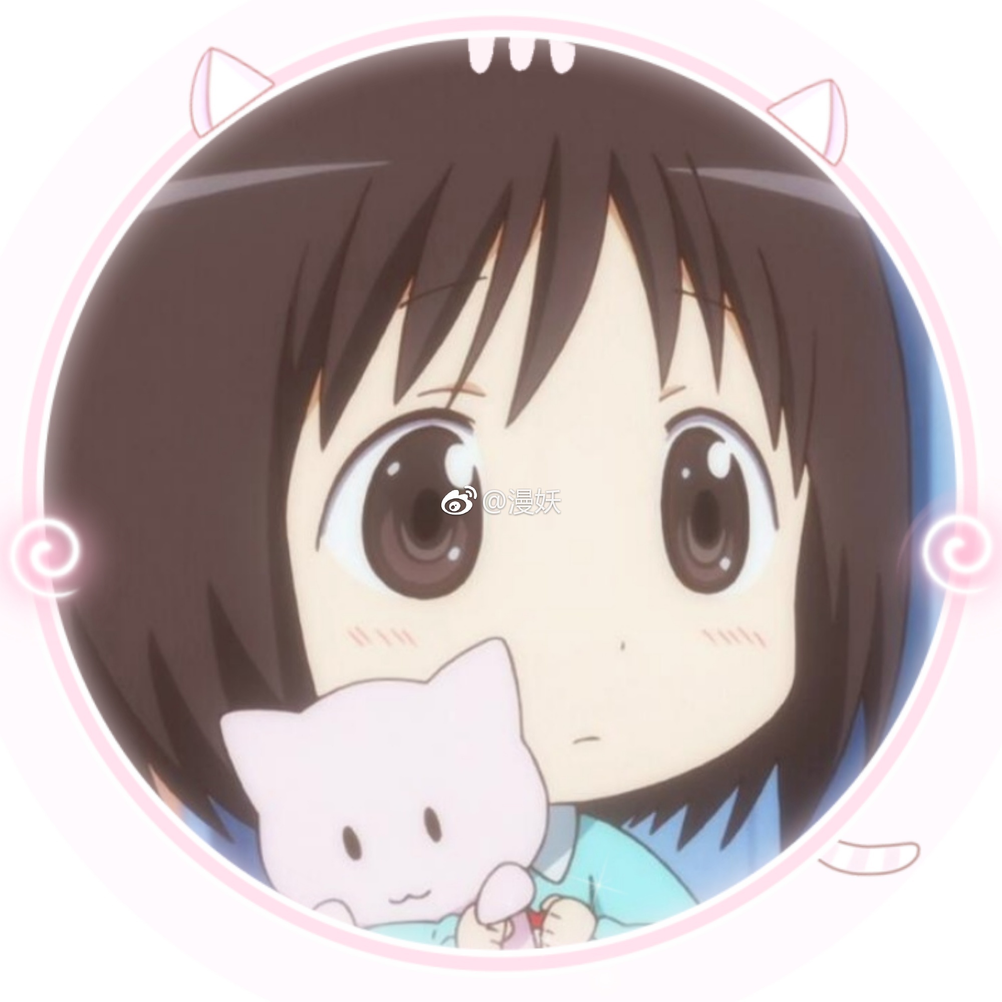 77动漫头像 《花丸幼稚园》小梅77 自截 小梅是杏的好朋友,萌萌哒