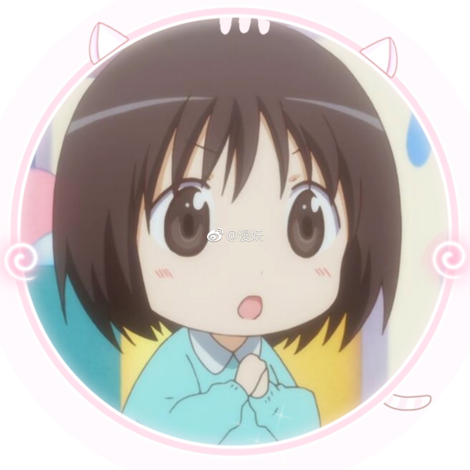 77动漫头像 《花丸幼稚园》小梅77 自截 小梅是杏的好朋友,萌萌哒