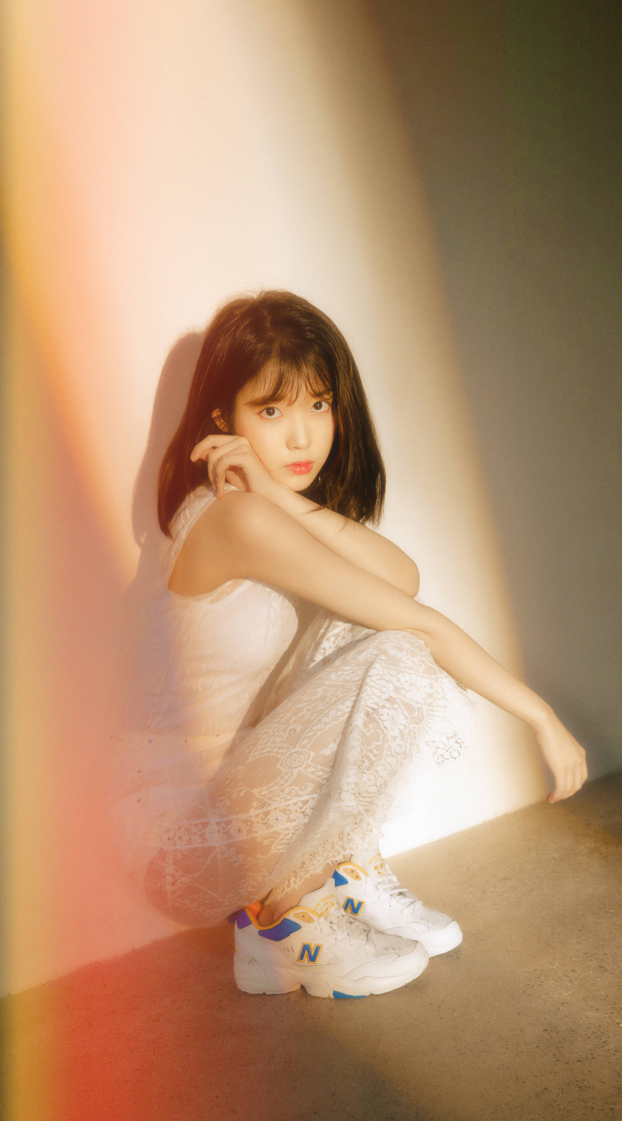 想要壁纸找@胡萝卜妹 李知恩iu壁纸 壁纸无水印搞怪壁纸iphone简约