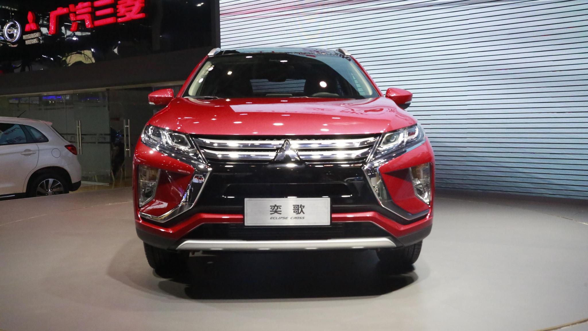 三菱奕歌车展实拍,外观非常运动化,但尾部的设计值得商榷