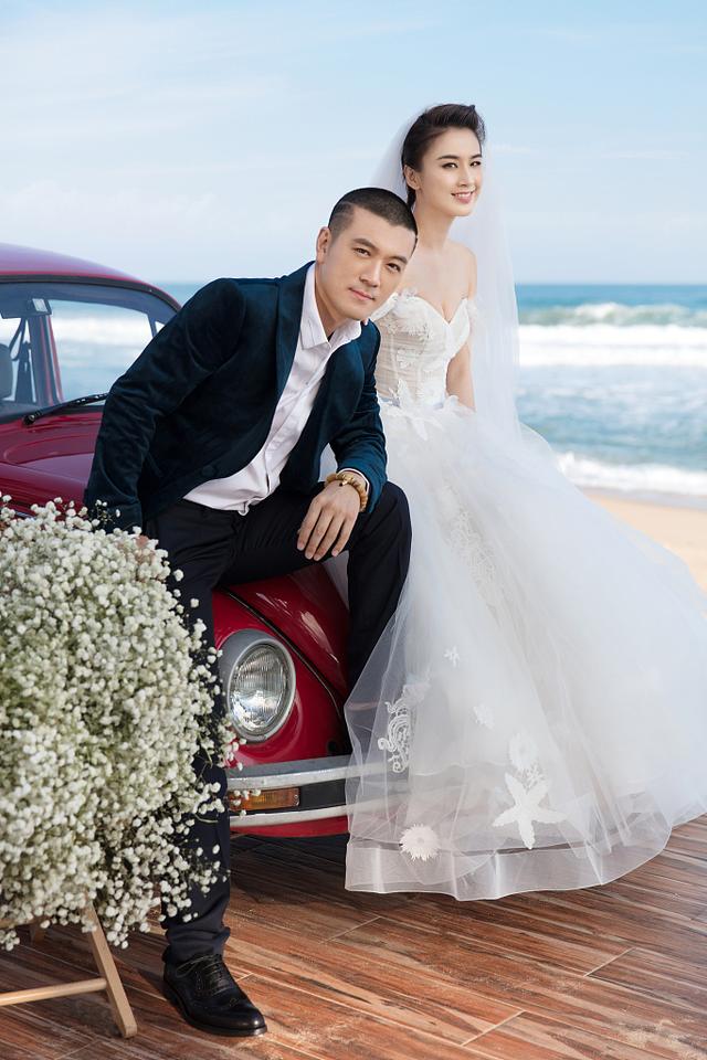 黄圣依杨子海边相拥恩爱甜蜜黄圣依似古典美人仙气飘飘