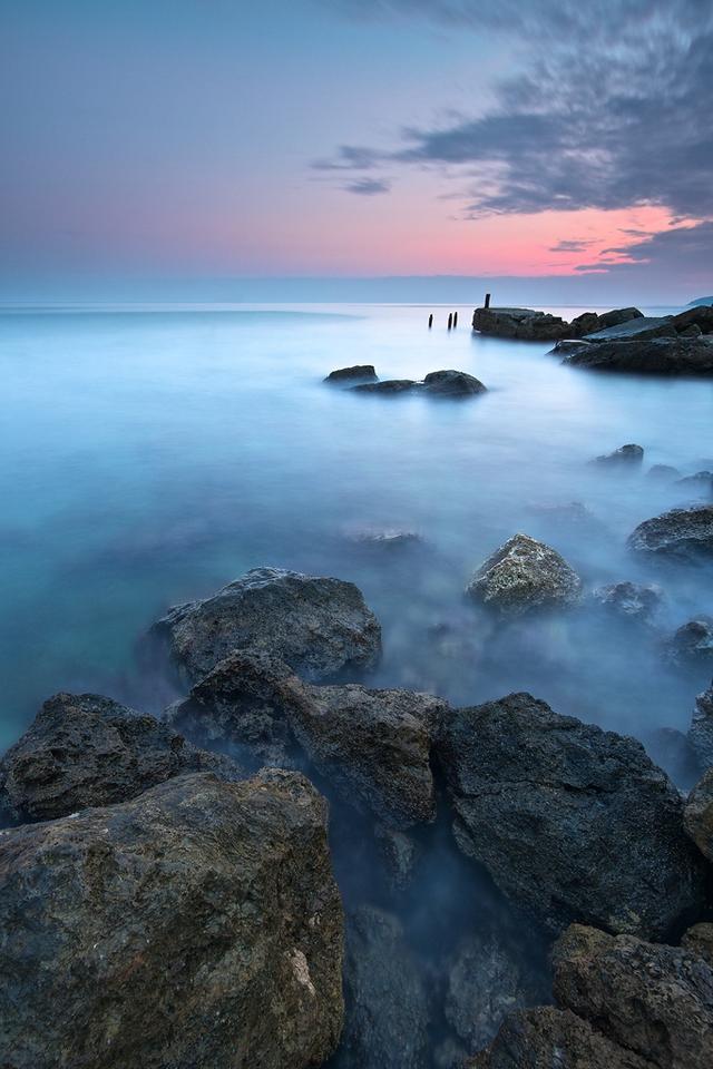 风光摄影作品安静的赏美景