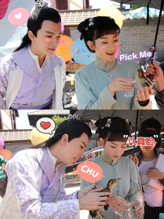 "颜艺小花旦"孙艺宁再度饰演俏皮灵动,神气活现的小丫鬟镜心,高强度