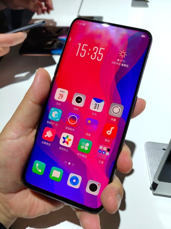 曲面全景屏oppofindx国内发布4999元起售