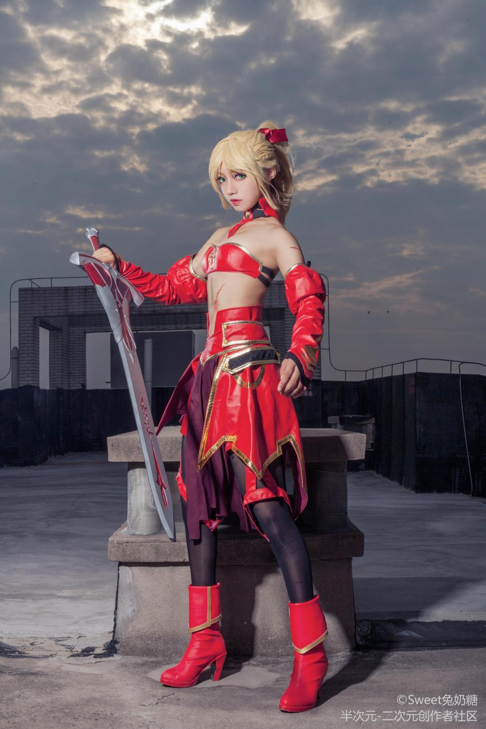 cosfatestaynight莫德雷德向吾端丽的父王发起叛逆