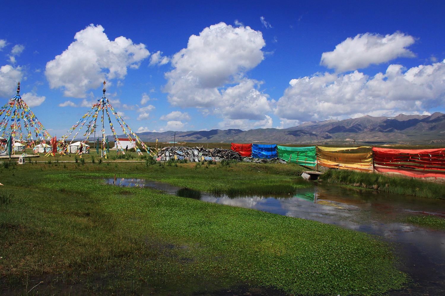 青海行迹:倒淌河的传说