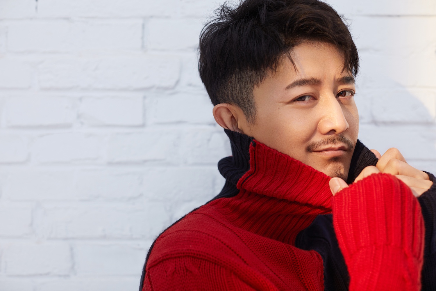 阿楠秋日温暖系写真曝光 气质演绎随性慵懒风|阿楠|气质|高领毛衣