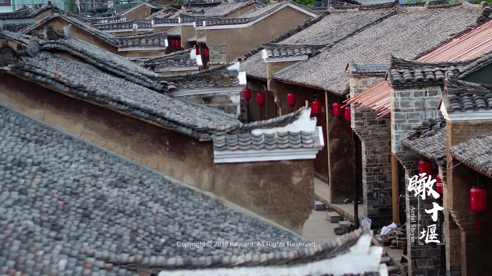 湖北十堰上津古城高清航拍图_新浪看点