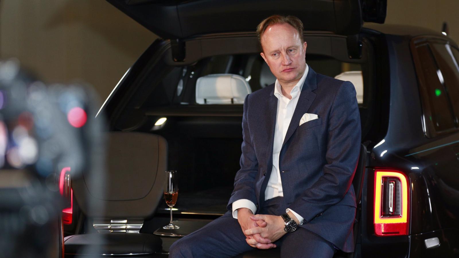 独一专访:劳斯莱斯设计总监贾尔斯泰勒 讲述他眼中的库里南