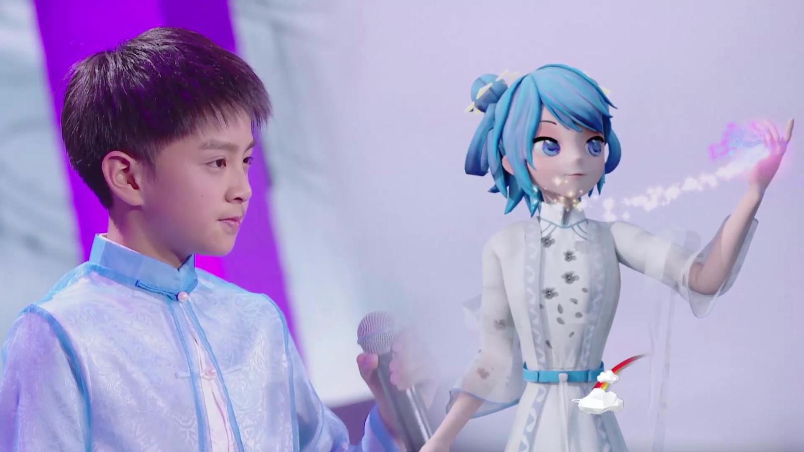 央视请来虚拟歌手"犀"献唱《墨梅》