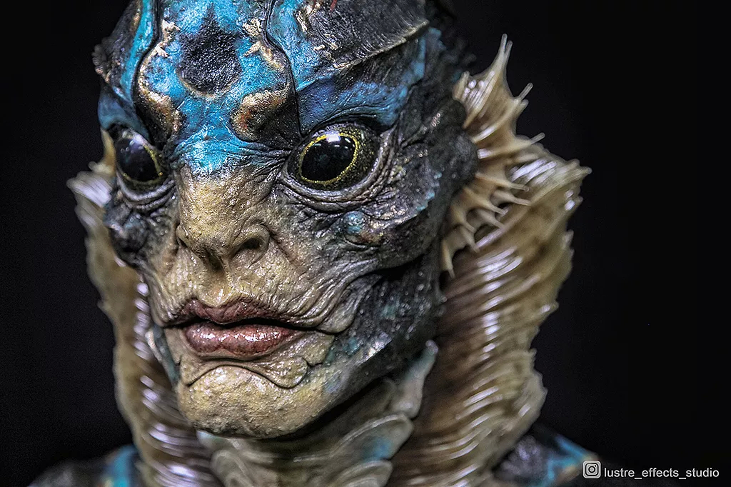 电影《水形物语》the shape of water 人鱼角色1:1雕像.来源见水印