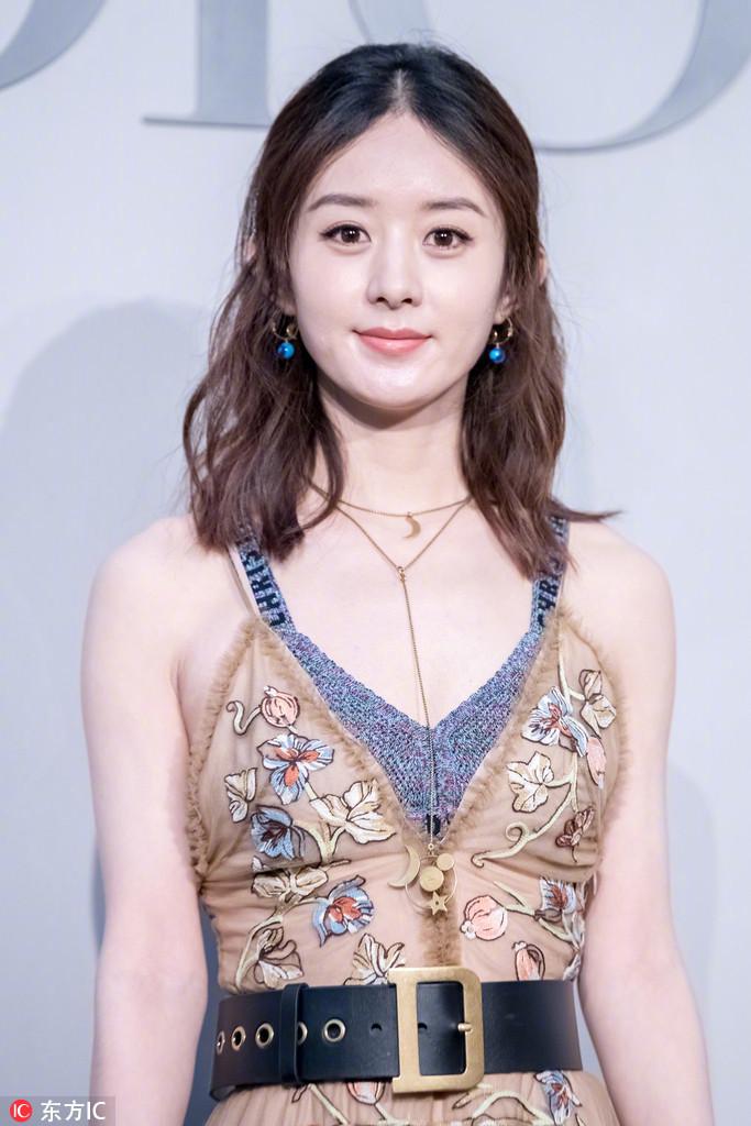 无ps状态下的女明星都长这样网友还是赵丽颖最美