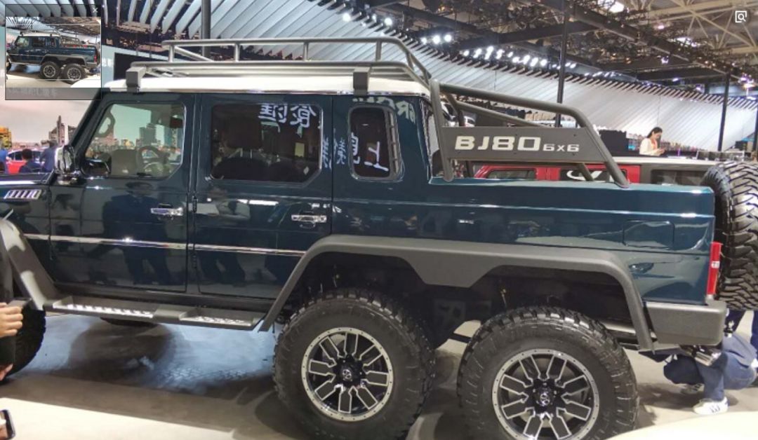 北汽这车厉害了,6轮驱动,比奔驰g级霸气的多,还要啥普拉多