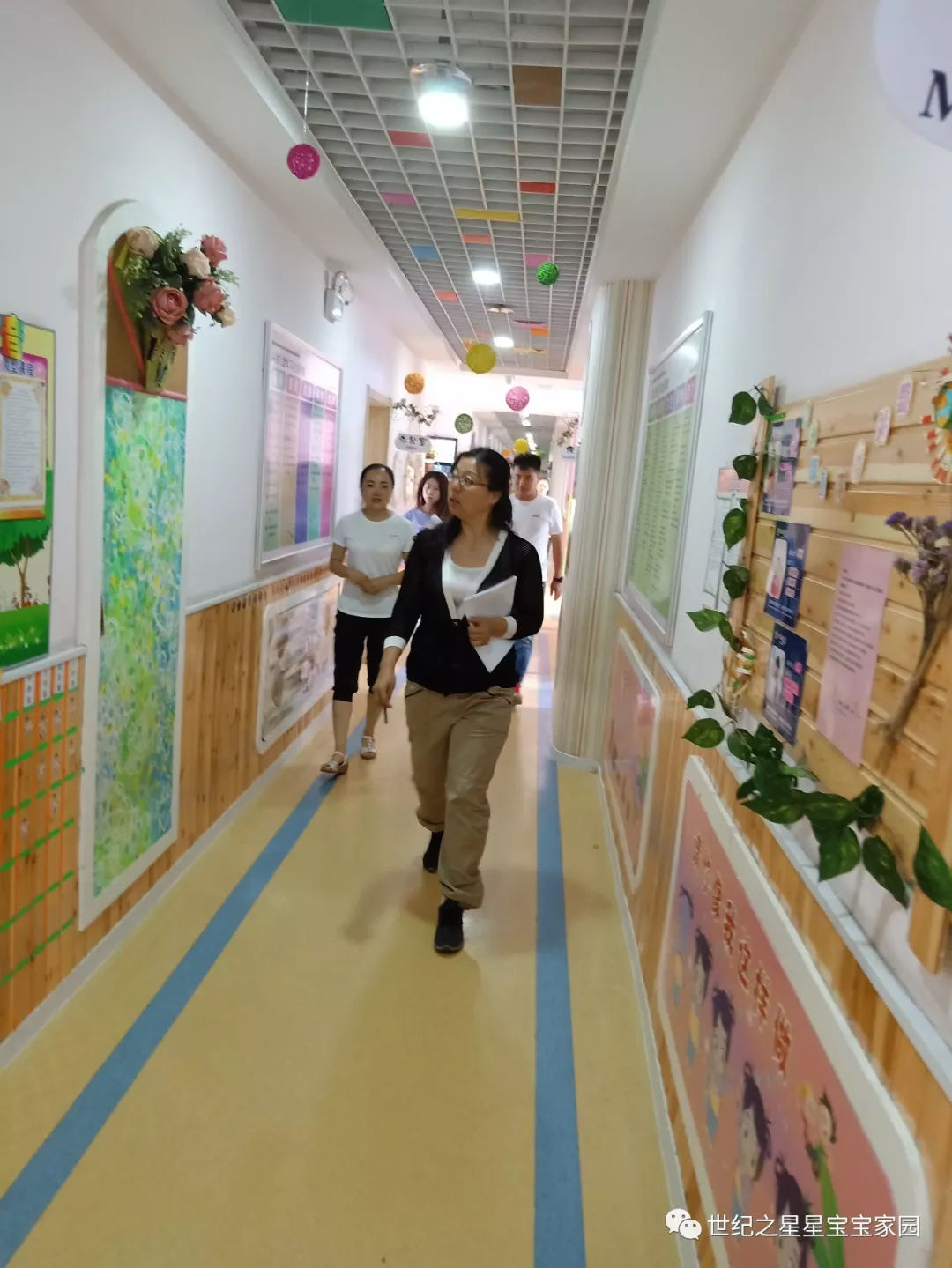 世纪之星幼儿园迎接五星级验收组检查