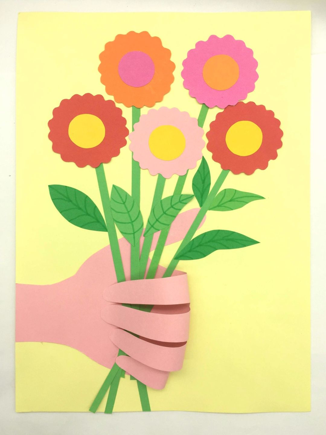 手工制作贺卡|贺卡|卡纸|花瓣_新浪新闻